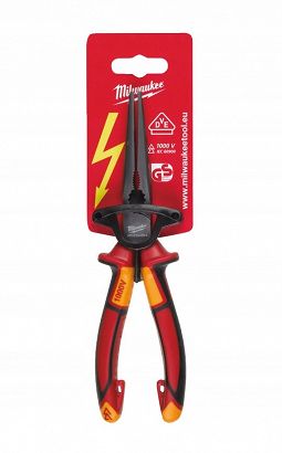 MILWAUKEE SZCZYPCE DŁUGIE OKRĄGŁE 205mm 1000V