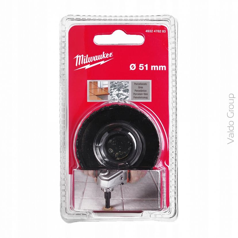 MILWAUKEE WIERTŁO DIAMENTOWE 51mm M14 NA SUCHO