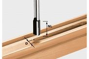 Festool frez do wpustów HW S8 D12/30 - 2
