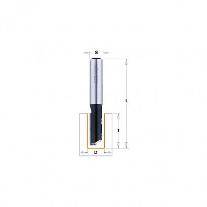 Frez prosty na płytki wymienne RH 12x50x103x12 652.121.11