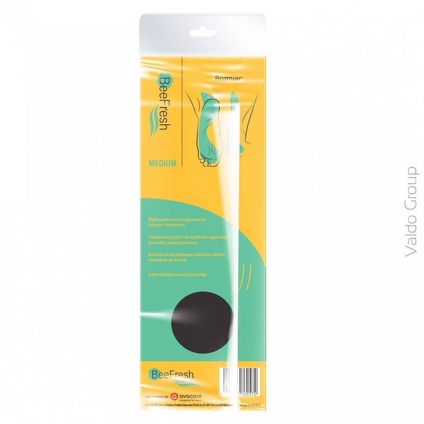 AVACORE Wkładki do obuwia BEEFRESH MEDIUM R.42