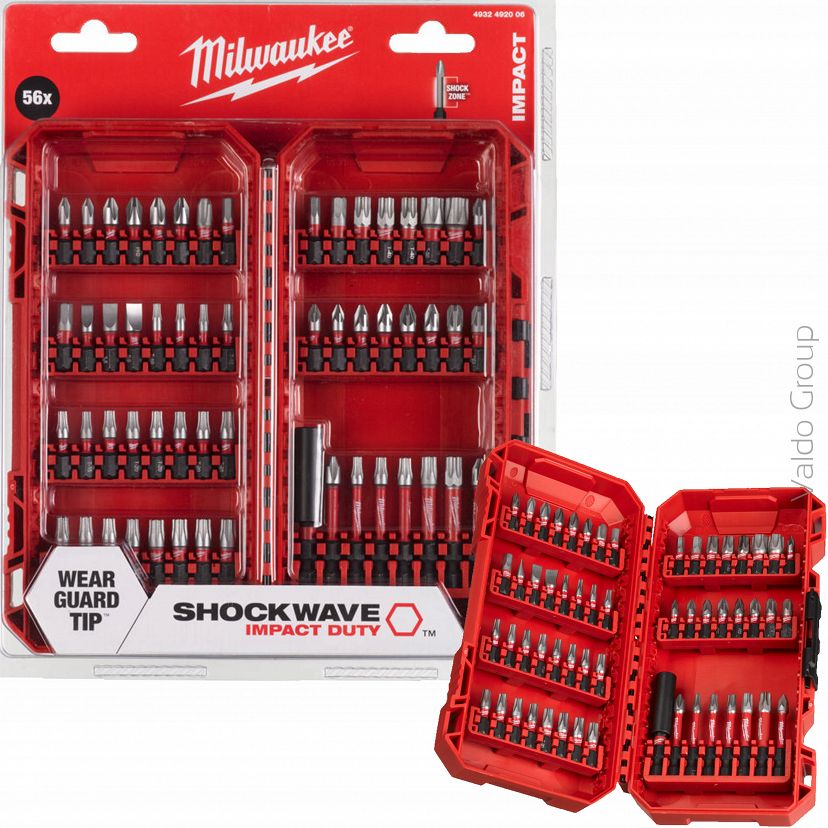 MILWAUKEE ZESTAW bitów udarowych 56 szt.
