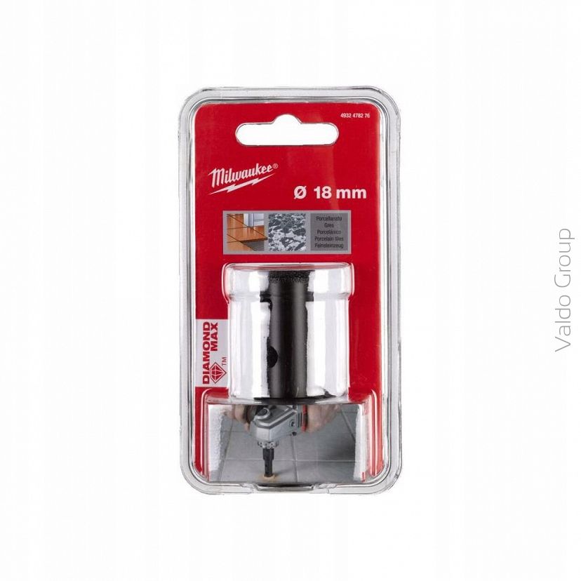 MILWAUKEE WIERTŁO DIAMENTOWE 18mm M14 NA SUCHO