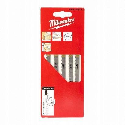 MILWAUKEE BRZESZCZOT DO DREWNA ODWRÓCONY 105MM(5 szt.)