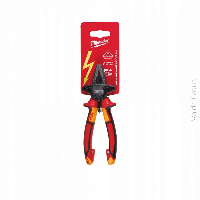 MILWAUKEE SZCZYPCE IZOLOWANE UNIWERSALNE VDE 165MM