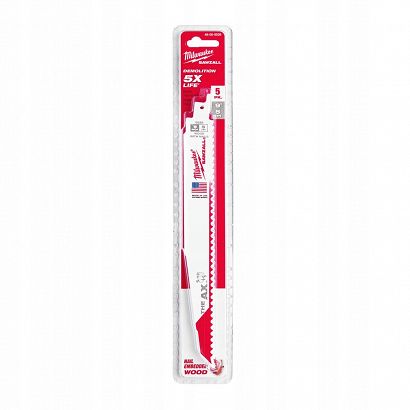 MILWAUKEE BRZESZCZOT DREWNO Z METALEM 230 mm AX - 5 SZT.