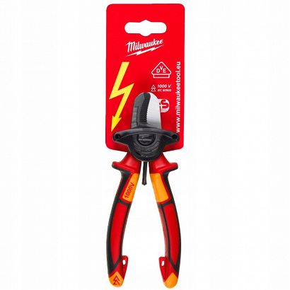 MILWAUKEE Szczypce Nożyce Do Kabli VDE 1kV 160mm