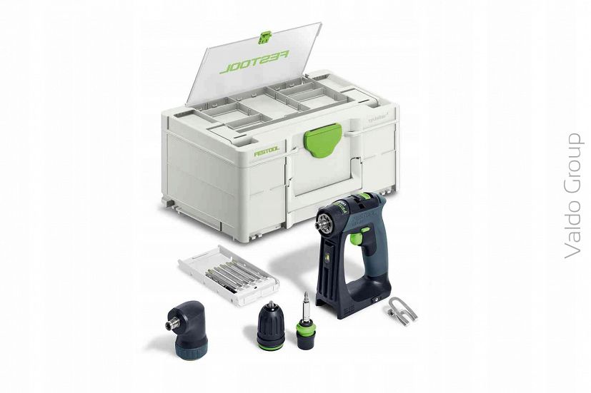 FESTOOL Aku wiertarko-wkrętarka CXS 18-Basic-Set 577333