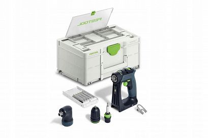 FESTOOL Aku wiertarko-wkrętarka CXS 18-Basic-Set 577333