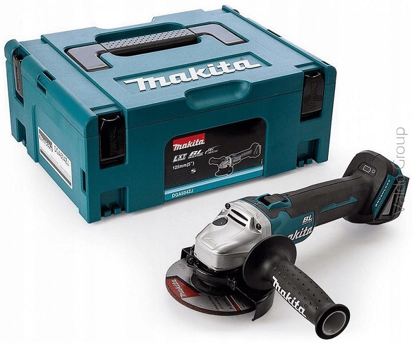 MAKITA DGA504ZJ SZLIFIERKA KĄTOWA 125MM 18V+WALIZKA