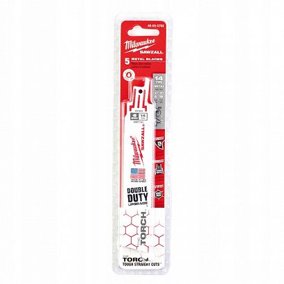 Milwaukee Brzeszczot TORCH metal 150mm 14TPI (5 szt.)