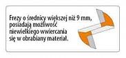 Frez HM prosty seria krótka D-4 I-10 s-8 911.040.11 - 2