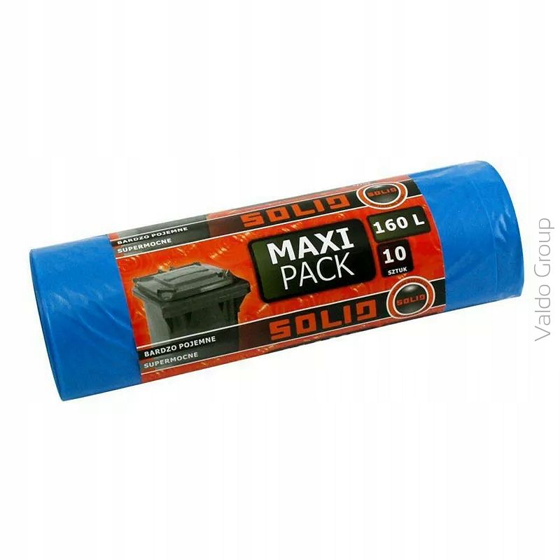 SOLID Worki na odpady MAXI PACK 160L 10 szt.