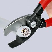 KNIPEX 95 11 200 NOŻYCE DO KABLI PODWÓJNE OSTRZE - 3