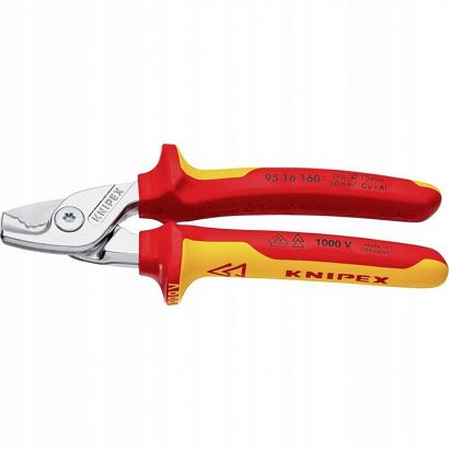 Nożyce szczypce do kabli Knipex 95 16 160