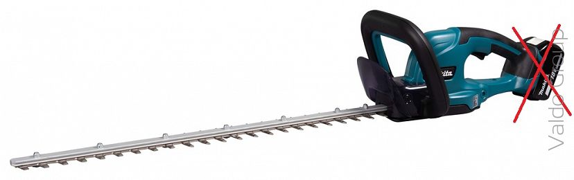 Makita DUH607Z Akum. nożyce do żywopłotu 600mm