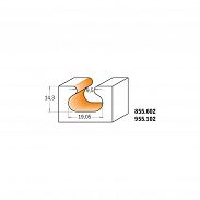 FREZ HM D29 I20 T19 R4,8-2,3 S8 955.105.11 - 2