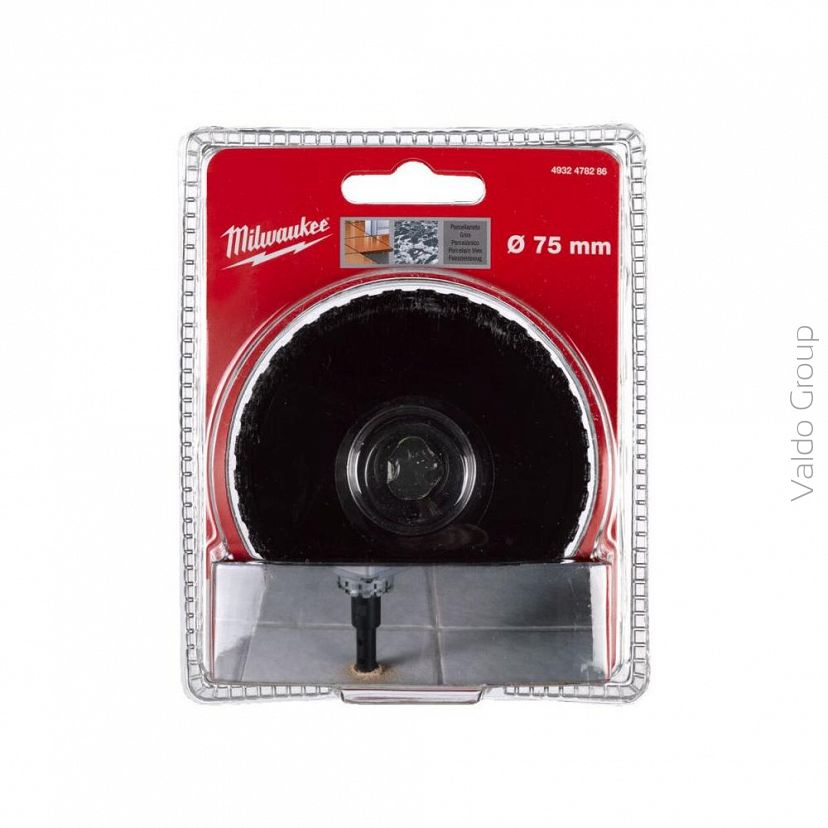 MILWAUKEE WIERTŁO DIAMENTOWE 75mm M14 NA SUCHO