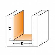 Frez prosty HM RH 16x20x57,2x8 911.160.11 - 2